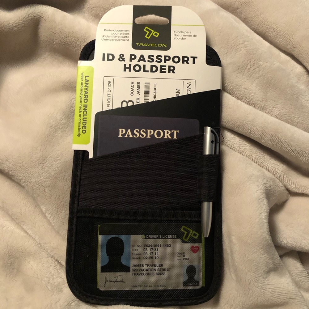 TRAVELON ✈️ ID & Passport holder